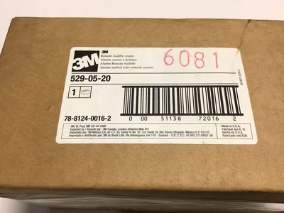 3M 529-05-20 Remote External Alarm Audible / Strobe