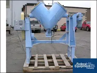Used Patterson-Kelley 5 CU FT P-K TWIN SHELL BLENDER, S/S Agitators, Blenders, Mixers Ohio US | Federal Equipment Company #125233