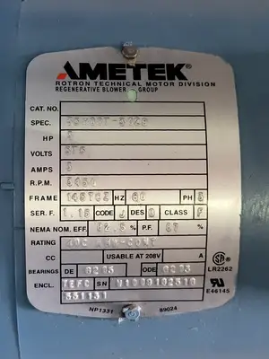 New | in-Stock AMETEK DR523K86 Parts (Hydraulics and Pneumatics) British Columbia CA | Lenmark #271290