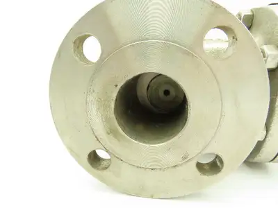 Newco 11F-C8M4-2 Manual  2" Flanged Stainless Gate Valve 150# Raised Face 4-Bolt