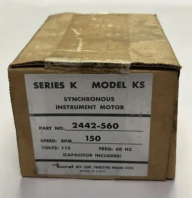 Used HURST 2442-560 Motors (misc) | Surplus Asset Holdings #1205527