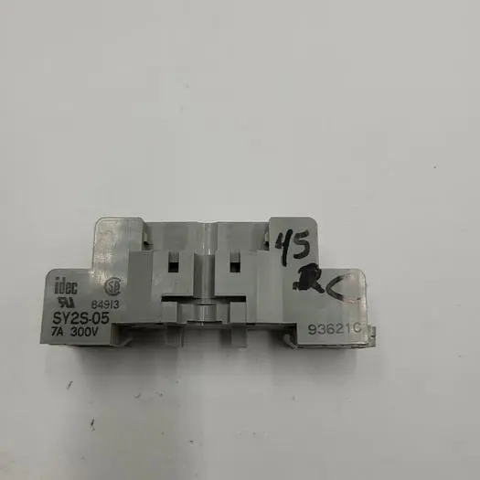 Used IDEC SY2S-05 SOCKET DIN MOUNT SCREW TYPE Nuts & Screws | ND Industrial Surplus #1222111