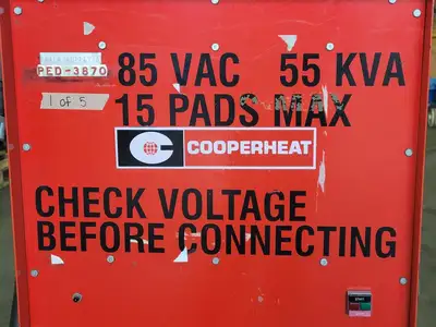 Heat Treatment System inc. 2 x 6-way Power Source & all accessories