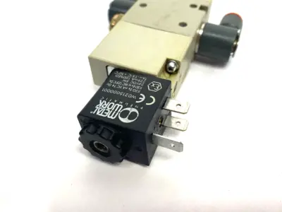 Used Metal Work Pneumatic Pneumatic Solenoid Valve 3/2 NC, Mech Spring Reset, 1/4BSP Solenoid Valves Michigan US | Maverick Industrial Sales #1393467