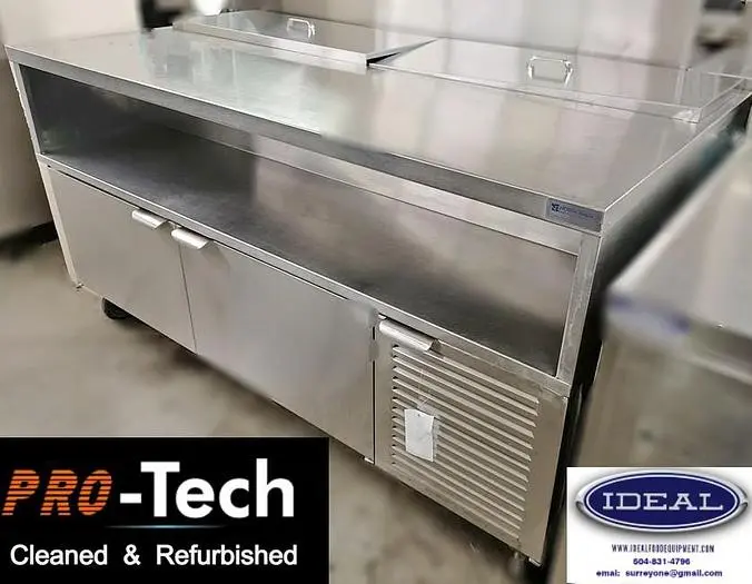 65.5" Sandwich Prep Table
