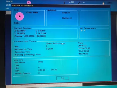 2013 EUROMAC ZX FLEX Punches, Single Station | Westbrook Engineering (7)