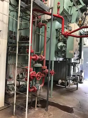 USED 1996 NEBRASKA BOILERS STEAM BOILER 90,000 POUNDS 1996