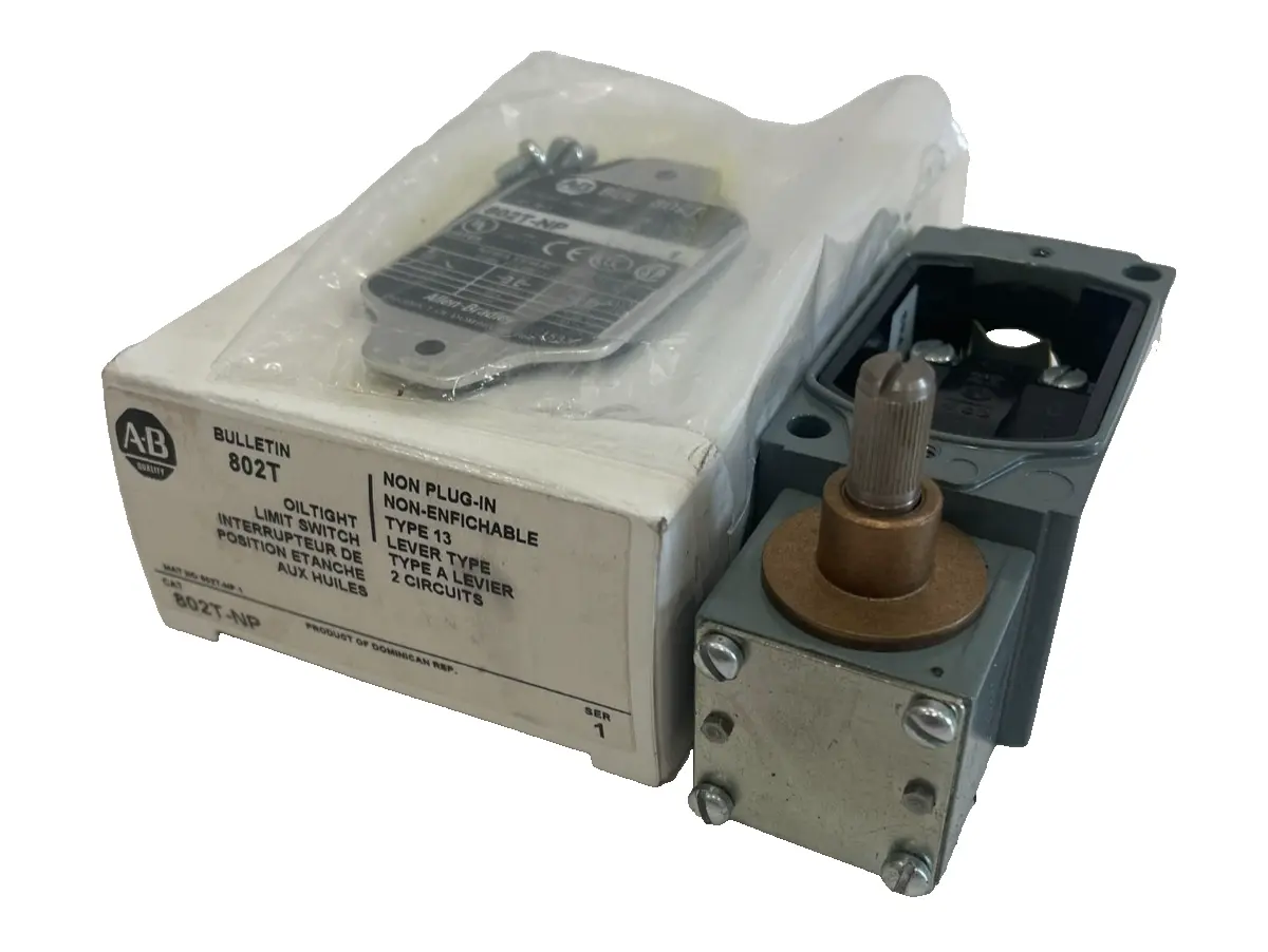 ALLEN BRADLEY 802T-NP LIMIT SWITHCH SER. 1 802TNP NEW, SURPLUS