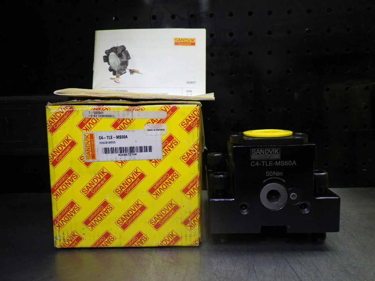 Sandvik BMT60/MS60A Capto C4 Clamping Unit For DMG MORI Machines C4-TLE-MS60A (LOC1972B)