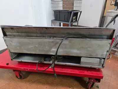 Used Magikitchn Used 48" MagiKitch'n MKG-48-ST NG Countertop Griddle with Thermostatic Controls Commercial Flat Top Griddles Illinois US | Falcon Restaurant Supply #1373624