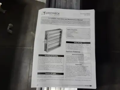 NEW 2021 GREENHECK ICD-44-40X24