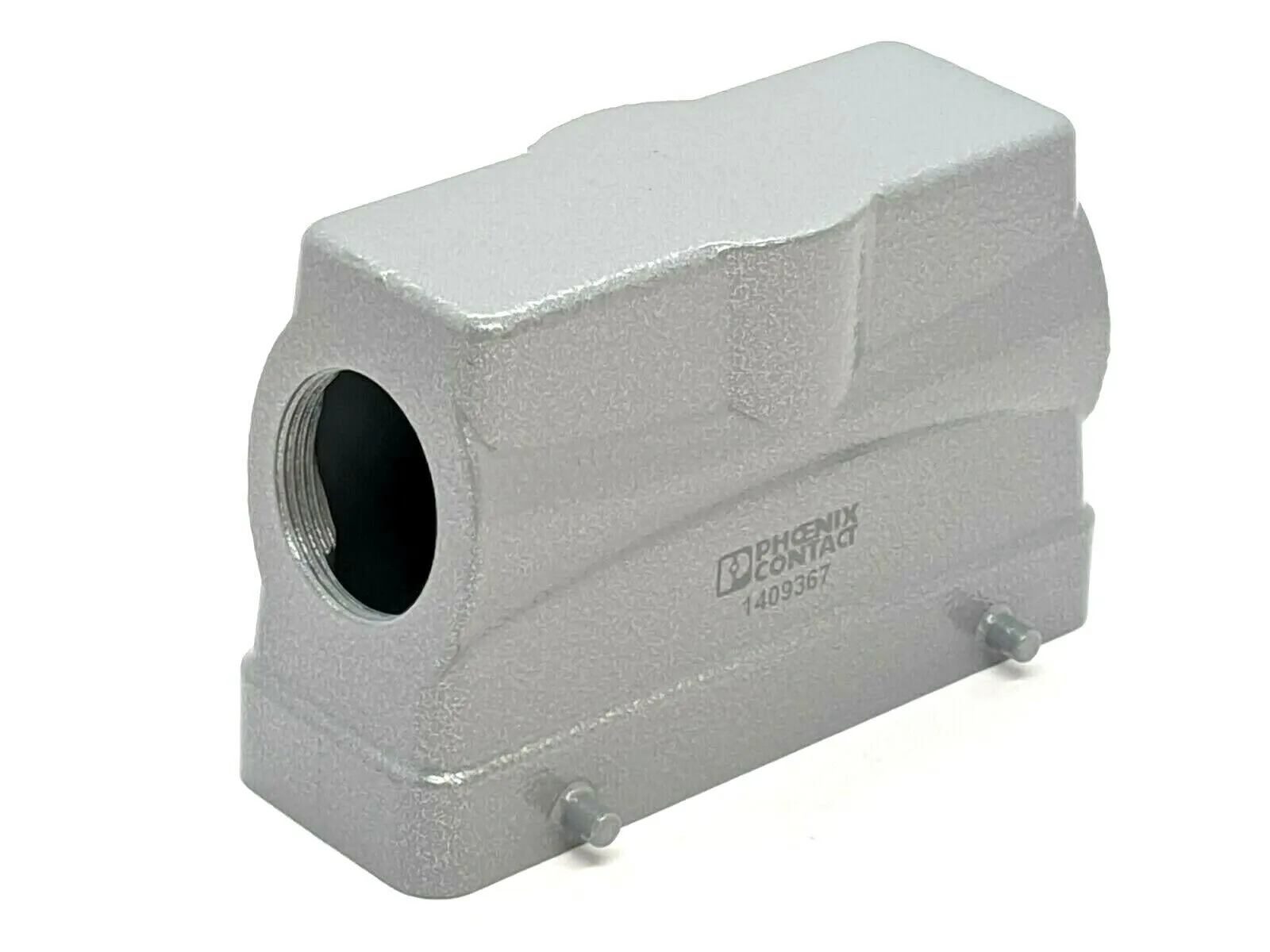 USED PHOENIX CONTACT HEAVYCON B24 SLEEVE HOUSING HC-B 24-TFQ-H-O1STM32S