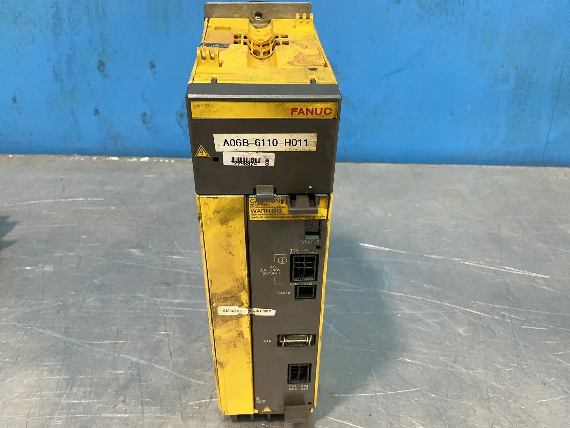 Used FANUC A06B6110H011 Servo Drives Ohio US | HGR 24 #1335297