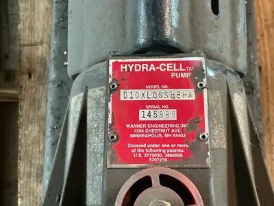Used WANNER ENGINEERING HYDRACELL D10XL005HEHA Pumps Ohio US | HGR 24 #1471866