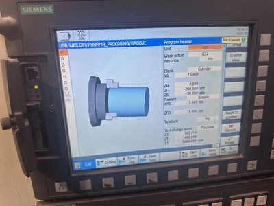 Used 2016 DUGARD 200HT CNC Lathes GB | Charter Auctions #1470007