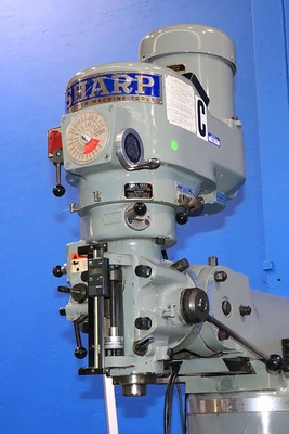 Used 2007 Sharp LMV Var-Speed, R-8, Vertical Mills New Jersey US | Machinery Values #944355