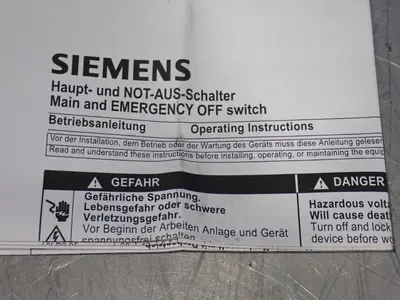 NEW SIEMENS 3LD22540TK53
