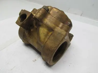 ASCO 8220G031 2-way Brass Solenoid Valve 2"npt No Coil