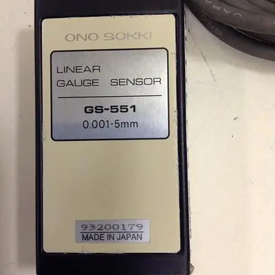 USED ONO SOKKI GS-551