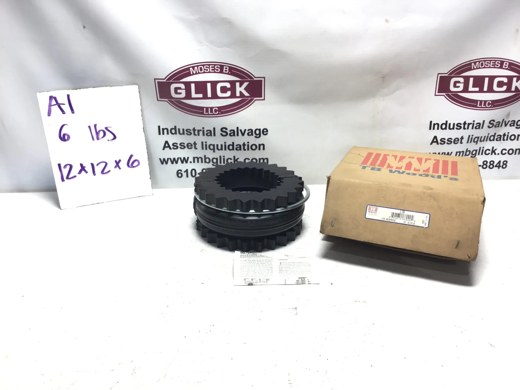 TB WOOD’S SF Sleeve Coupling Insert: 11 Coupling Size 11N Neoprene