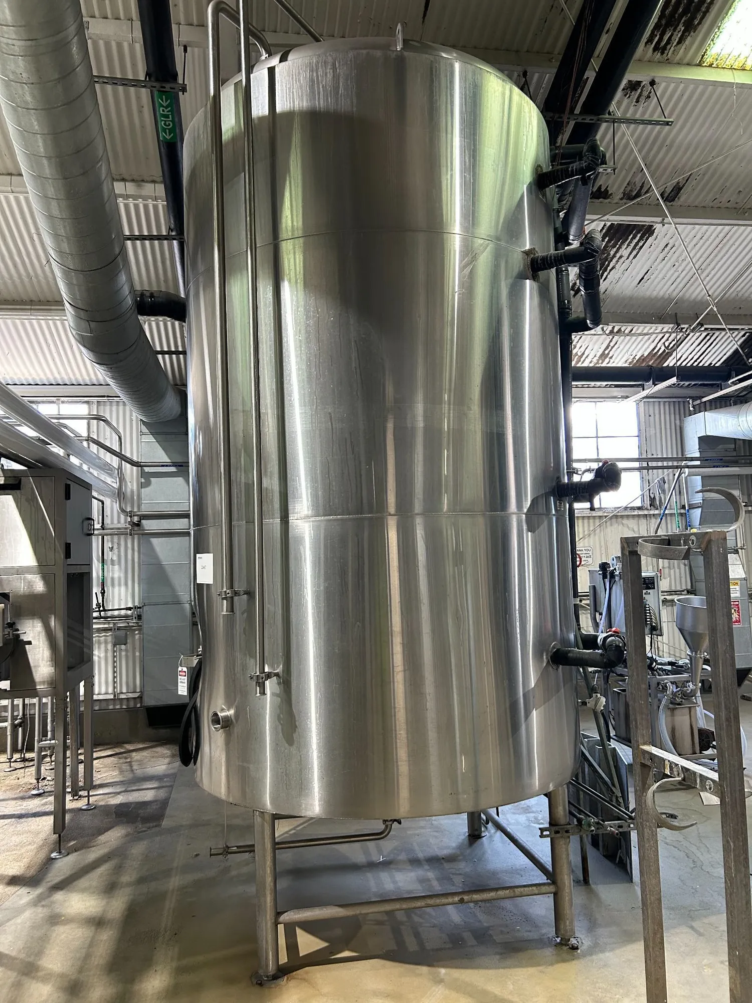 JV Northwest Stainless Steel Brite Tank