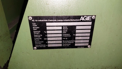 AGIE AGIETRON Spark Eroder