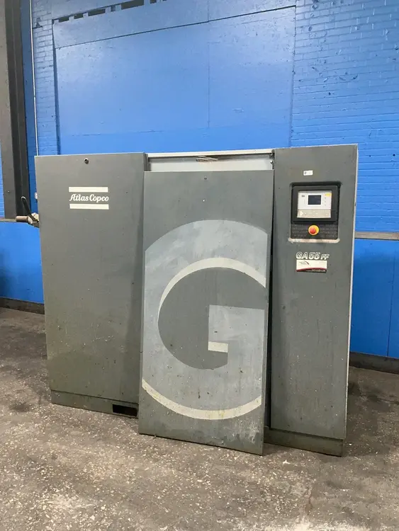 Used 2015 ATLAS COPCO GA55 FF Rotary Screw & Sliding Vane Air Compressors Ohio US | HGR 24 #1516991