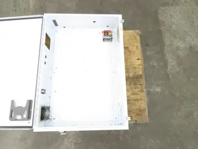 Hoffman A-423008LP Electrical Enclosure 42x30x10" 30A Disconnect Backpanel