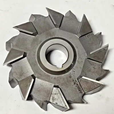 Niagara Milling Cutter 6" x 1 HIGH SPEED STEEL HSS resharpened
