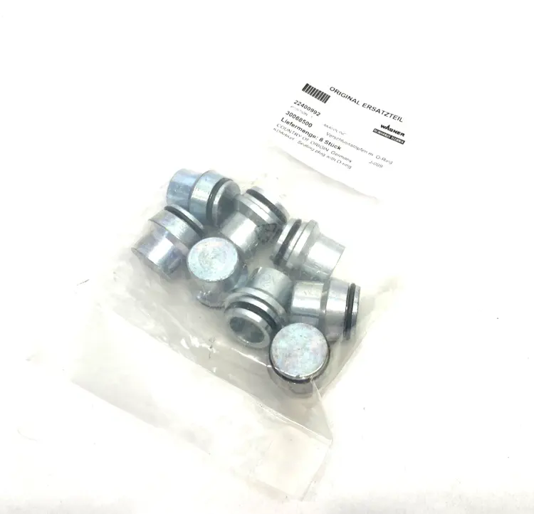 New | in-Stock WAGNER, REINHARDT-TECHNIK SEALING PLUG WITH O-RING PKG OF 8 Seals & Gaskets Michigan US | Maverick Industrial Sales #1090889
