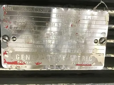 USED GENERAL ELECTRIC 5K405JL330AV