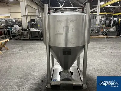 N/A 48" x 48" x 72" Storage Bin, S/S