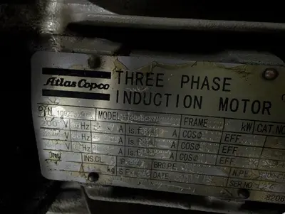 USED 2012 ATLAS COPCO GA15FF A 125FM
