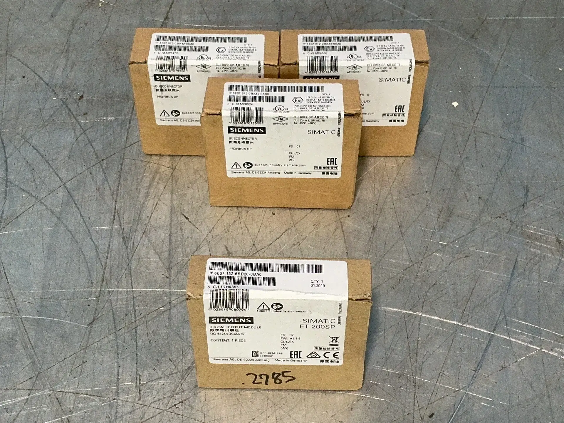 New | in-Stock SIEMENS 6ES7 9720BA420XA0 Bus Bars & Plugs Ohio US | HGR 24 #1357448