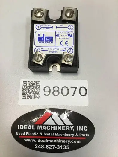 Used IDEC RSSDN-50A Relays & Switches Michigan US | Ideal Machinery #590743