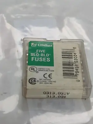 New | in-Stock LITTELFUSE 0313.03V Miscellaneous Equipment (Electrical & Power) Ohio US | Surplus Asset Holdings #1399374