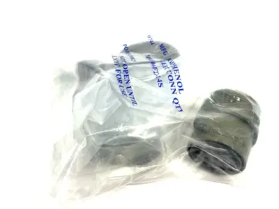 NEW AMPHENOL CIRCULAR SOLDER CUP CONNECTOR PLUG 19-POSITION FEMALE