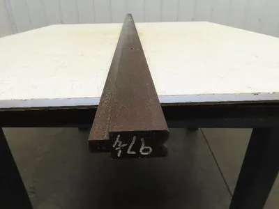Press Brake Die 97-1/4" Long 90° V 5/16" W 3/16"D 1-3/4" H 1/2" Tang