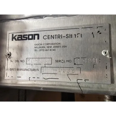 Used KASON CORPORATION KO-SS Screw Feeders West Virginia US | JM Industrial #1407286