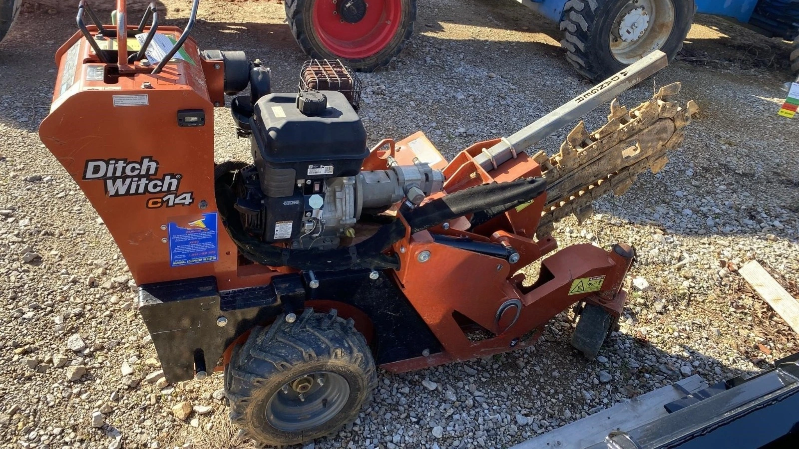 USED 2018 Ditch Witch C14