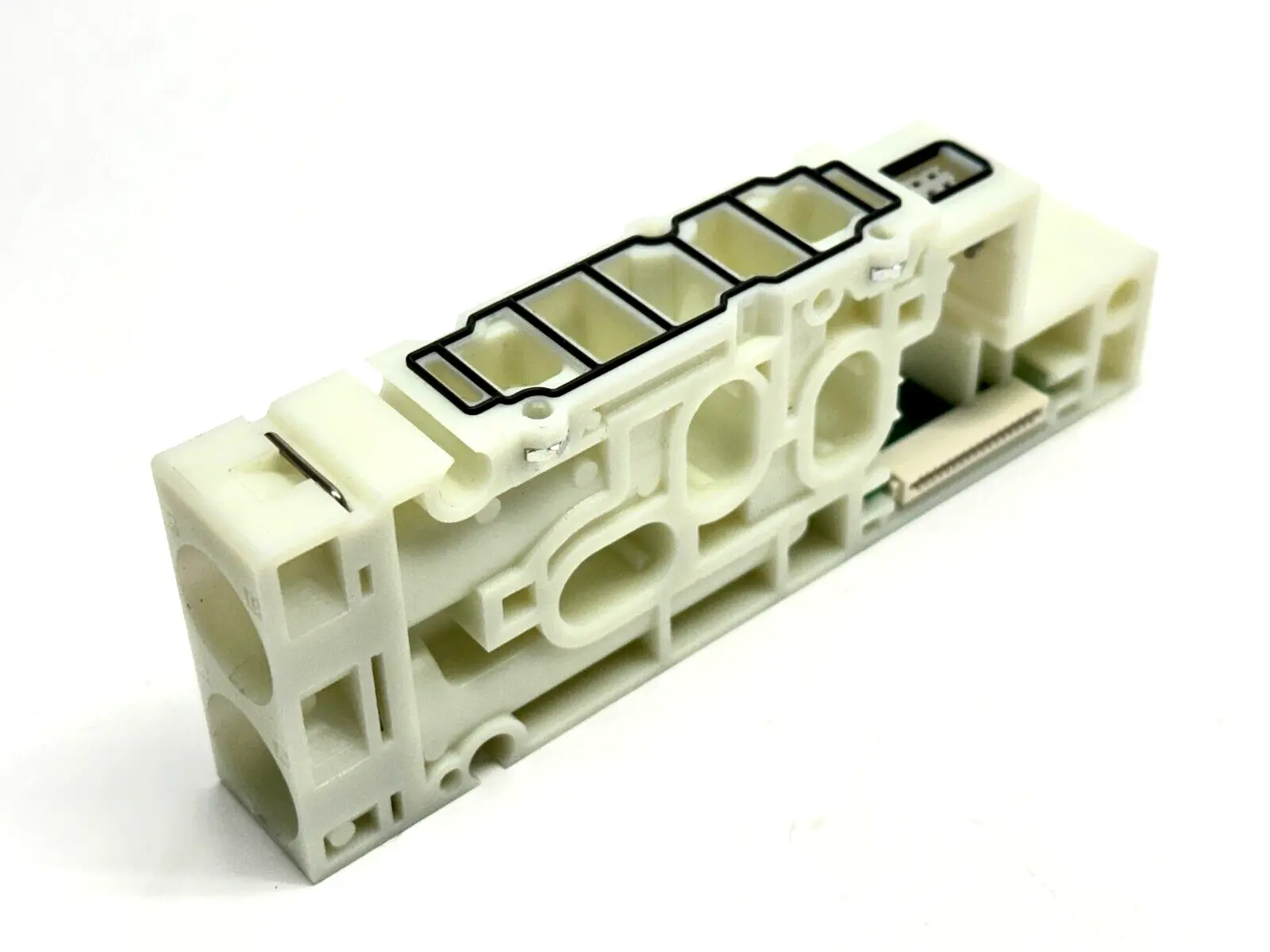 SY70M-2-1DA-C6-NA | SMC  Solenoid Manifold Block Natural Color 4/5 Port - New Other