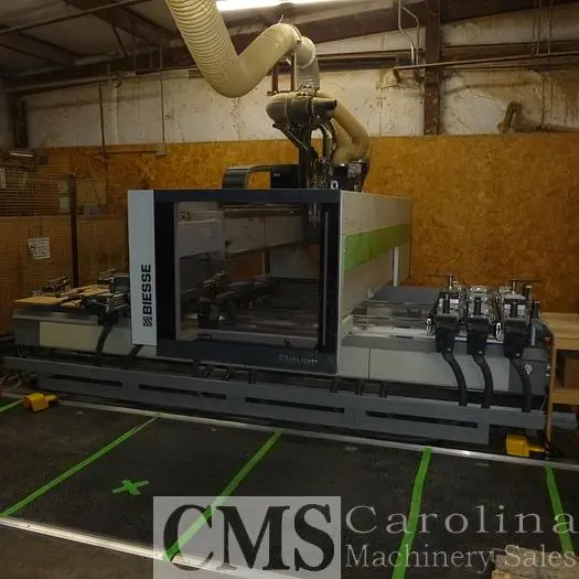 Used 2016 BIESSE ROVER A 1432 POD AND RAIL CNC MACHINING CENTER CNC Routers | CAROLINA MACHINERY SALES #421404