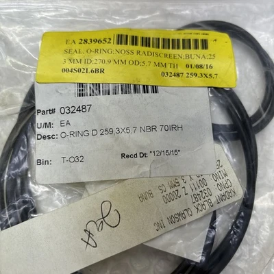 ** O-ring Seals (Qty Of 4) 2-030118  1-032487 1-032805 Fast Shipping #