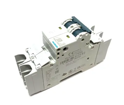 USED SIEMENS MINIATURE CIRCUIT BREAKER 2-POLE