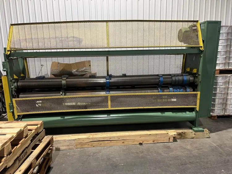 Used RJE 120" FOUR BAR SLITTER Paper Cutters | Corrugated Machinery Brokers #1407845