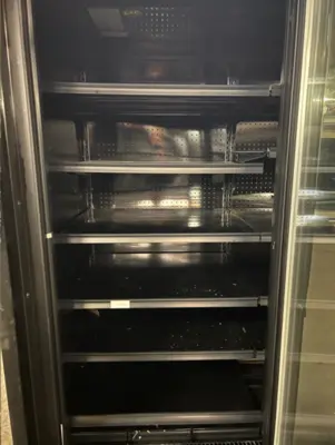 1-0608 Kysor Warren IV5V14 12 Door Reach In Display Freezer Run