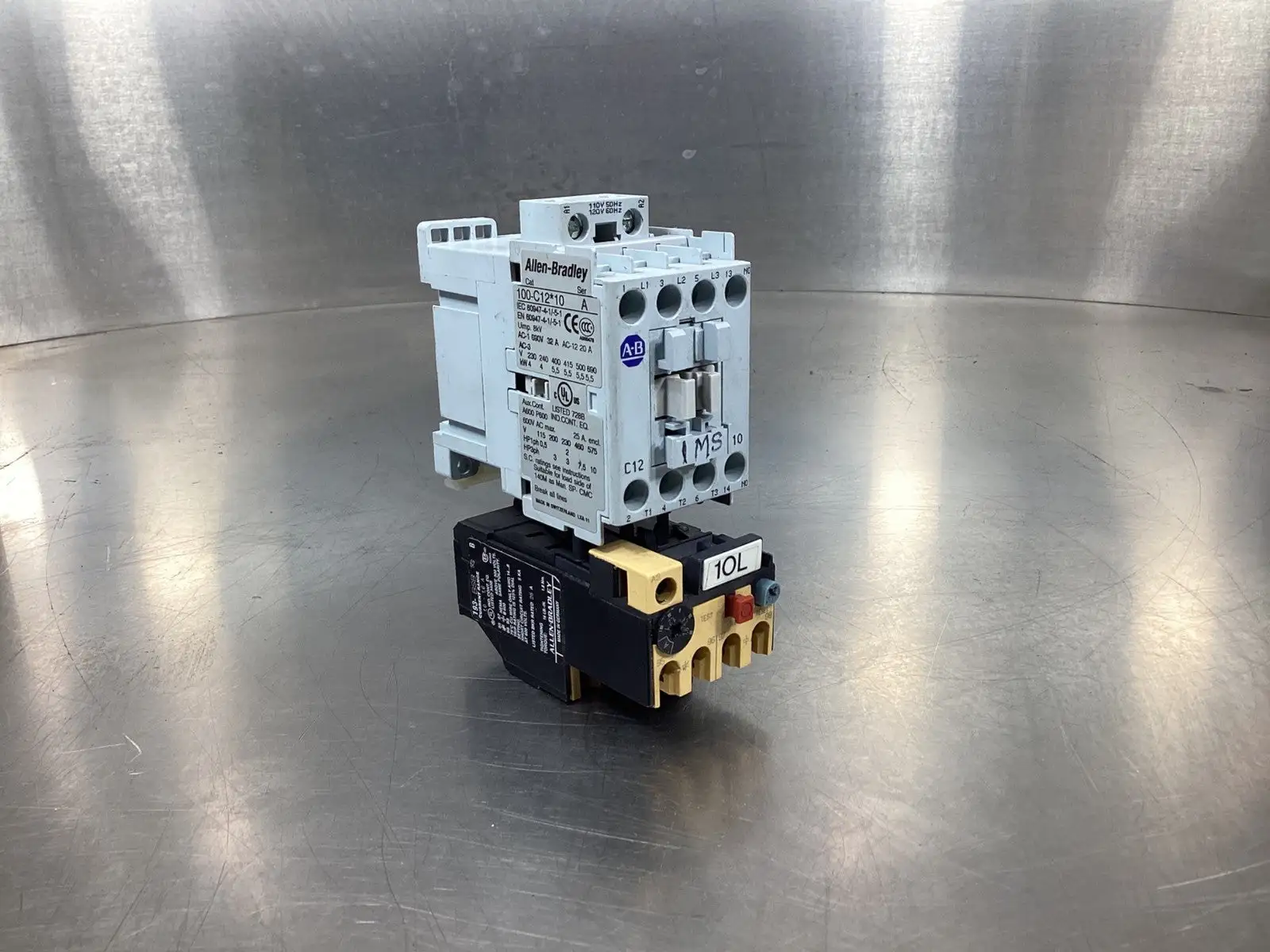 Used Allen-Bradley Allen Bradley 100-C12*10 PLC Contactors South Carolina US | Palmetto Automation #1518760