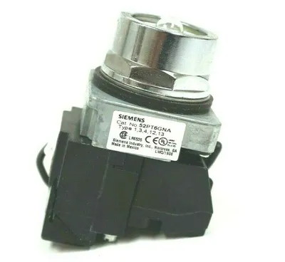 NEW SIEMENS 52PT6GNA OIL TIGHT PUSH BUTTON