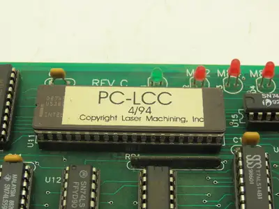 Laser Machining Inc. PC-LCC Machine Interface ISA Slot Circuit Board Card
