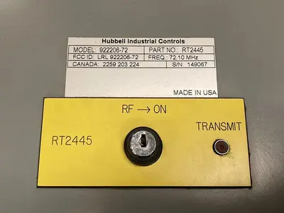 New | in-Stock HUBBELL 124123 RT2445 Industrial Controls Ohio US | Surplus Asset Holdings #1227900